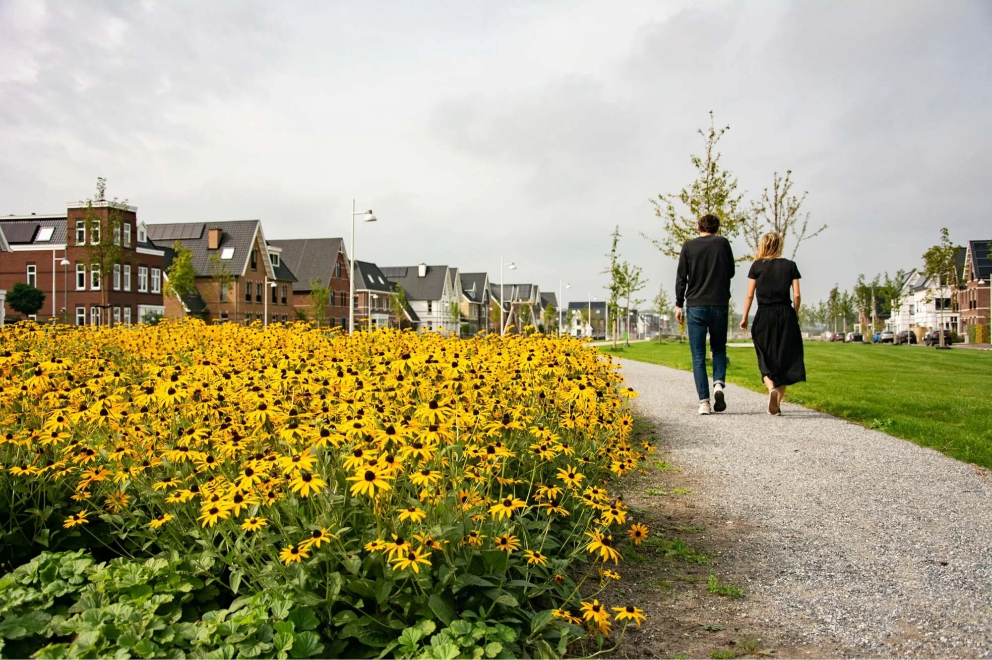 3x een nieuw park aanleggen in een nieuwbouwwijk in Weesp